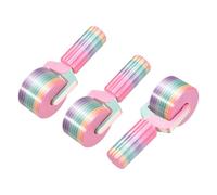 PATIKIL 3Pcs Diamond Art Roller, Detachable Diamond Paint Tools Easy-Grip Hand Roller Gem Art Straightening for Rhinestone Embroidery Essential DIY Craft Tool Accessories (Candy Color)