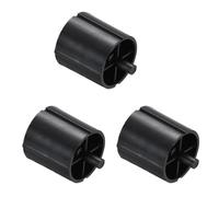 PATIKIL 3Pcs Tape Dispenser Core, Replacement Core for 20031 Tape Dispenser Plastic Insert Parts for Home Office Warehouse Wrapping Packaging Mailing Shipping, Black