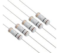 PATIKIL 3W Resistors Kit, 75 Pack 15 Values Oxide Film Resistors Assortment 0.1R Ohm-20R Ohm 5% Resistance Resistors Set for DIY Projects, 4 Bands