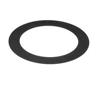 PATIKIL 4.25" ID 6.69" OD Light Trim Ring, Black Goof Ring Matte Circular Light Cover Lighting Fixture for Ceiling Wall Recessed Can Downlights