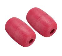 PATIKIL 4.33" x 2.76" Rope Float Buoy, 2 Pcs 270g Deep Water Floats Rope Float Buoy Great for Trail Markers Dock Floats Kayak Boats Swimming Pool, Red