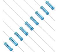 PATIKIL 4.3K Ohm Resistor, 50Pcs 2W Metal Film Fixed Resistor Kit 1% Tolerance Multiple Values of Resistance Optional for DIY Electronics Projects Computer TV Circuit Board