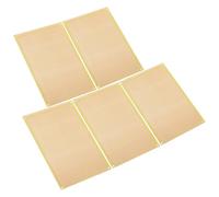 PATIKIL 4.7" x 7.1" PCB Board Circuit, 5 Pcs Single Sided Prototype Solder Boards for DIY Soldering and Electronic Project Circuit Boards Solderable Breadboard, Yellow