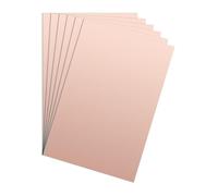 PATIKIL 4.8x7.2 inch Single Sided Copper Clad Laminate PCB, 6 Pcs 1mm Thickness FR4 Copper Plated Universal Circuit Prototype Board for Etching DIY PCB Kit