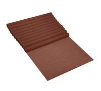 PATIKIL 4.9ft Crepe Paper Roll, 10 Roll 20" Width Soft Paper Streamer Sheet for Craft Flower Making Wrapping Party Birthday Wedding Decoration Ornament, Brown