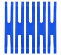 PATIKIL 4 Inch H Silicone Bands, 5 Pcs Elastic Rubber Wrapping Bands Heavy Duty Colored Thick Rubber Bands for Outdoor Notebook Book Wallet Pot Box, Deep Blue