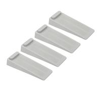 PATIKIL 4 Pcs Door Stoppers, Door Stops Doorstop Rubber Door Stopper Wedge Small Door Wedge Sturdy Stackable for Bottom of Door Floor Inside