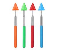 PATIKIL 4 PCS Pointer Finger Stick, Teacher Pointer Arrow, Red/Blue/Orange/Green