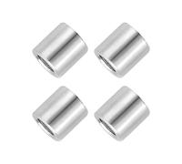PATIKIL 4 Pcs Stainless Steel Spacers, 12mm ID x 16mm OD x 10mm Height 304 Stainless Steel Bushing Screw Standoff Unthreaded Round Spacer for 1/2"M12 Screws Bolts Nuts