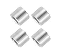 PATIKIL 4 Pcs Stainless Steel Spacers, 12mm ID x 16mm OD x 8mm Height 304 Stainless Steel Bushing Screw Standoff Unthreaded Round Spacer for 1/2"M12 Screws Bolts Nuts