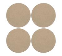 PATIKIL 4" Round Pottery Wheel Bat 4 Pack 0.4" Thickness for Pottery Wheel Clay Throwing and Ceramics
