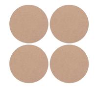 PATIKIL 4" Round Pottery Wheel Bat, 4 Pcs Pottery Bats for Pottery Wheel 1/3 Thick Clay Throwing Bats