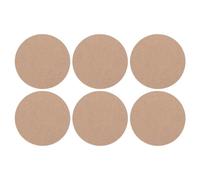PATIKIL 4" Round Pottery Wheel Bat, 6 Pcs Pottery Bats for Pottery Wheel 1/3 Thick Clay Throwing Bats