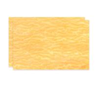 PATIKIL 4 x 6 Inch Transparent Stained Glass Sheets, 2 Sheets Mosaic Glass Variety Pack Tiles for Art Supplies Crafts Projects, Pale Pink Waves