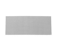 PATIKIL 4 x 8 Inch Wire Mesh, 1 PCS 304 Stainless Steel Woven Air Vent Filter 2mm Hole 0.5mm Wire Dia PVC Coated Mesh Cover Fence Screen Sheets for Cage Garden Window DIY, Black