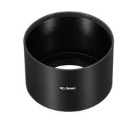 PATIKIL 40.5mm Lens Hood, Long Focus Frosted Surface Anti-reflective Inside Hood for Camera Lens, Black for Nikon, for Fujifilm, for Pentax, for Leica
