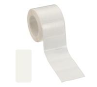 PATIKIL 400 Pcs Thermal Labels, 1.2x0.6 Square Thermal Printer Labels Stickers Self Adhesive Tags Paper 1 Roll Small Waterproof for Printer Small Business Name Tag Barcode, White