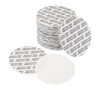 PATIKIL 40mm/1.6" Foam Lid Liner, 300 Pack Adhesive PS Pressure Sensitive Seal Cap Liners Resistant Tamper for Plastic Glass Jar Bottle Cap Seals