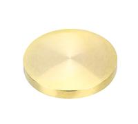 PATIKIL 40mm Blank Wax Seal Stamp, Round Sealing Wax Stamp Vintage Retro Brass Head for Envelope Invitation Cards