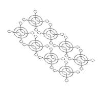 PATIKIL 40mm Fan Finger Grill, 8 Pack Metal Grill Protector Guard for 40X40mm Fan Protective Cover DIY, Silver