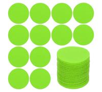 PATIKIL 40Pcs Carpet Spots for Classroom, 2 Inch Small Circle Floor Dots Markers Carpet Spot Markers for Teacher Elementary Preschool Supplies, Green