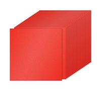 PATIKIL 40Sheets Red Glitter Cardstock Paper, 12 x 12 in 250gsm Square Premium Sparkly Paper Craft Cardstock Paper for Scrapbook Card Making DIY Art Projects Wedding Party