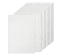 PATIKIL 40Sheets Silver Glitter Cardstock Paper, A4(8.3x11.7 Inch) 250gsm Premium Sparkly Paper Craft Cardstock Paper for Scrapbook Card Making DIY Art Projects Wedding Party