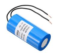 PATIKIL 40uf CBB60 Run Capacitor,1Pcs AC 450V 2 Wires 50/60Hz Motor Running Capacitor 255x44.5x96mm for Washing Machine, Cleaning Machine Pump Motor Star, Blue