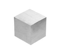 PATIKIL 40x40x40mm Steel Bench Block, Steel Block Metal Bench Block No Holes Matched Hardened Steel Flat 123 Blocks Precision Ground Milling for Jewelry Making Stamping Tool, Square