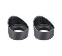 PATIKIL 42-46 mm Eyepiece Eye Cups, 2Pcs Rubber Eyepiece Cover Guard for Stereo Microscope Telescope Aiming Scope, Black