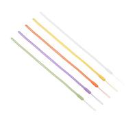 PATIKIL 43cm Wrist Strap Lanyard, 5 Pcs Silicone Long Soft Neck Lanyard Hand Wristlet String Badge Lanyard for Cellphone USB Key Chain Camera, 5 Colors