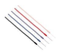 PATIKIL 43cm Wrist Strap Lanyards, 5 Pcs Silicone Long Soft Neck Lanyard Hand Wristlet String Badge Lanyard for Cellphone USB Key Chain Camera, 5 Colors