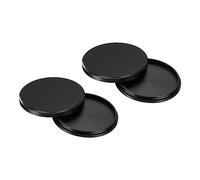 PATIKIL 43mm Lens Cap, 2 Pack Camera Lens Cap Cover Universal Front Metal Lens Filter Stacks Cap Protective Case for 43mm Camera Circular Polarizing Fader ND Filter, Black