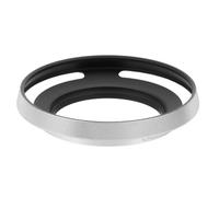 PATIKIL 43mm Lens Hood, Universal Metal Thin Hollow Curved Screw-in Vented Lens Hoods for Fujifilm for Nikon for Pentax, Silver