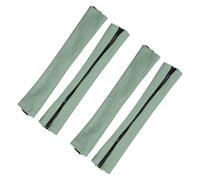 PATIKIL 45 x 11cm Office Chair Armrest Covers, 2 Pair Office Chair Arm Covers Computer Chairs Arm Rest Cover with Zipper Removable Rest Slipcover Hand Rest Protector, Pine Green
