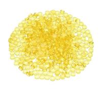 PATIKIL 455 Pcs Flat Blocks Bulk, 1x1 Round Bright Yellow Classic Tiles Smooth Surface Mini Building Blocks Accessories Compatible Bricks Kits for Building Floor Walls Mosaic Pixel Arts