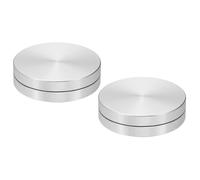 PATIKIL 45mm Ceramic Clay Pottery Wheel, 2pcs Throwing Wheel Spin Pottery Trimming Tools Rotary Trimmer Trim Stabilizer for Paint Spraying Crafting Projects