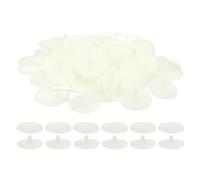 PATIKIL 45mm Doll Joints, 30 Set Plastic Removable Animal Joints Connector Engage Bolt for Bear Limbs Making Head Joints DIY Crafts Accessories, White