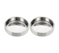 PATIKIL 45mm OD Pipe End Cap,2Pcs 304 Stainless Steel End Cap Flat Tube Cap Polished Pipe Cover Round for Plumbing HVAC Industries Metal Tubing Water Gas Welding