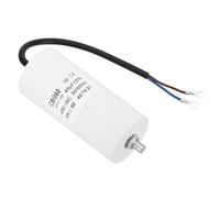 PATIKIL 45uf CBB60 Run Capacitor,AC 450V U Terminal Wires 50/60Hz Cylinder Bottom with M8 Screw for Washing Machine, Cleaning Machine Pump Motor Star