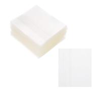 PATIKIL 45x52mm PVC Perforated Shrink Bands, 250Pcs 2 Mil Thick Heat Shrink Seal Wrap Fit for 3/4"-1" Cap Diameter Essential Oil Bottles Jars Cans Tin, Clear