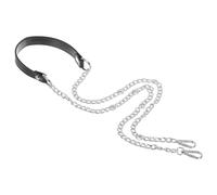 PATIKIL 47 Inch Purse Chain Strap, Leather Metal Chain Strap Replacement Chain for Bag Shoulder Crossbody Clutch Handbags, Silver Tone