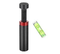PATIKIL 49-80mm GPU Support Bracket, Graphics Card GPU Stand Brace Video Card Holder with Magnet with Bubble Spirit Level for Home Office Internet Cafes, Black Red