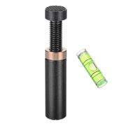 PATIKIL 49-80mm GPU Support Bracket, Graphics Card GPU Stand Brace Video Card Holder with Magnet with Bubble Spirit Level for Home Office Internet Cafes, Black Gold