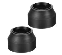 PATIKIL 49mm Camera Lens Hood, 2Pcs Rubber Collapsible Lens Protector Anti-Reflection Blocks Excess Sunlight Enhance Camera Photography for Nikon, for Fujifilm, for Pentax, for Leica