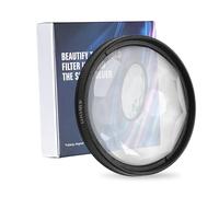 PATIKIL 49mm Prism Lens Filter, Special Effects Filter Prism Crystal Glass Effect Multi Refraction Variable Subjects with Cleaning Cloth for Camera Lens Photographic Video SLR, Black