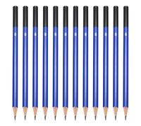 PATIKIL 4H Draw & Sketch Pencils, 12PCS Graphite Wood Pre-sharpened for Art