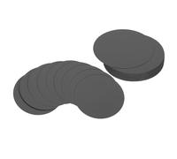 PATIKIL 4inch Circle Card Stock, 50Pcs Round Shape Cutouts Paper Thick Cardstock Coaster for DIY Craft Projects Classroom Bulletin Board Decor, Black