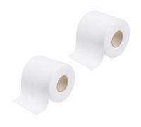 PATIKIL 4inch x 66ft Fiberglass Cloth Tape, 2pcs Polyester Fiberglass Mesh Tape Drywall Tape Polyester Fiber Tape Waterproof White 2.3oz(65g) 0.2MM for Roof Shower Walls Tiles Boat