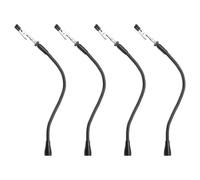 PATIKIL 4Pack Helping Hands Soldering Clamp, 12.5inch Magnetic Gooseneck Metal Arms with Alligator Clips for Electronics Repair Painting Jewelry DIY, Silver/Black